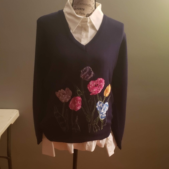 Vintage CYN LES Sweater - Picture 3 of 4